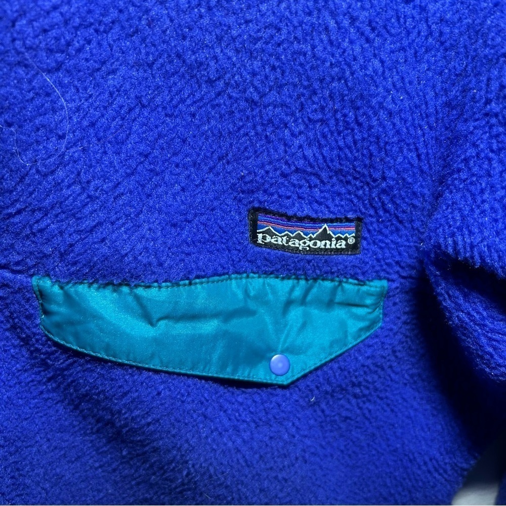 Vintage 90s Patagonia Synchilla Fleece Jacket Men’s Size Small - Picture 3 of 5